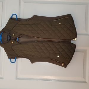 Olive Green Vest size Small